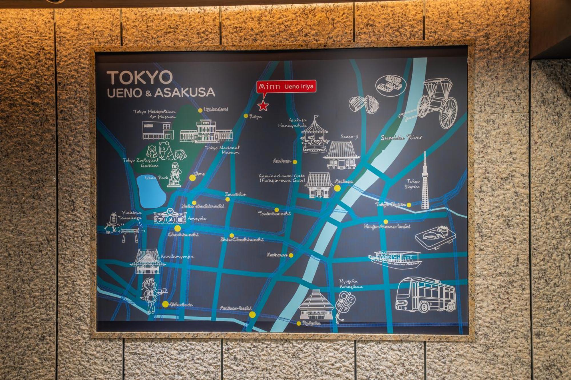Minn Ueno Iriya Tokio Exterior foto
